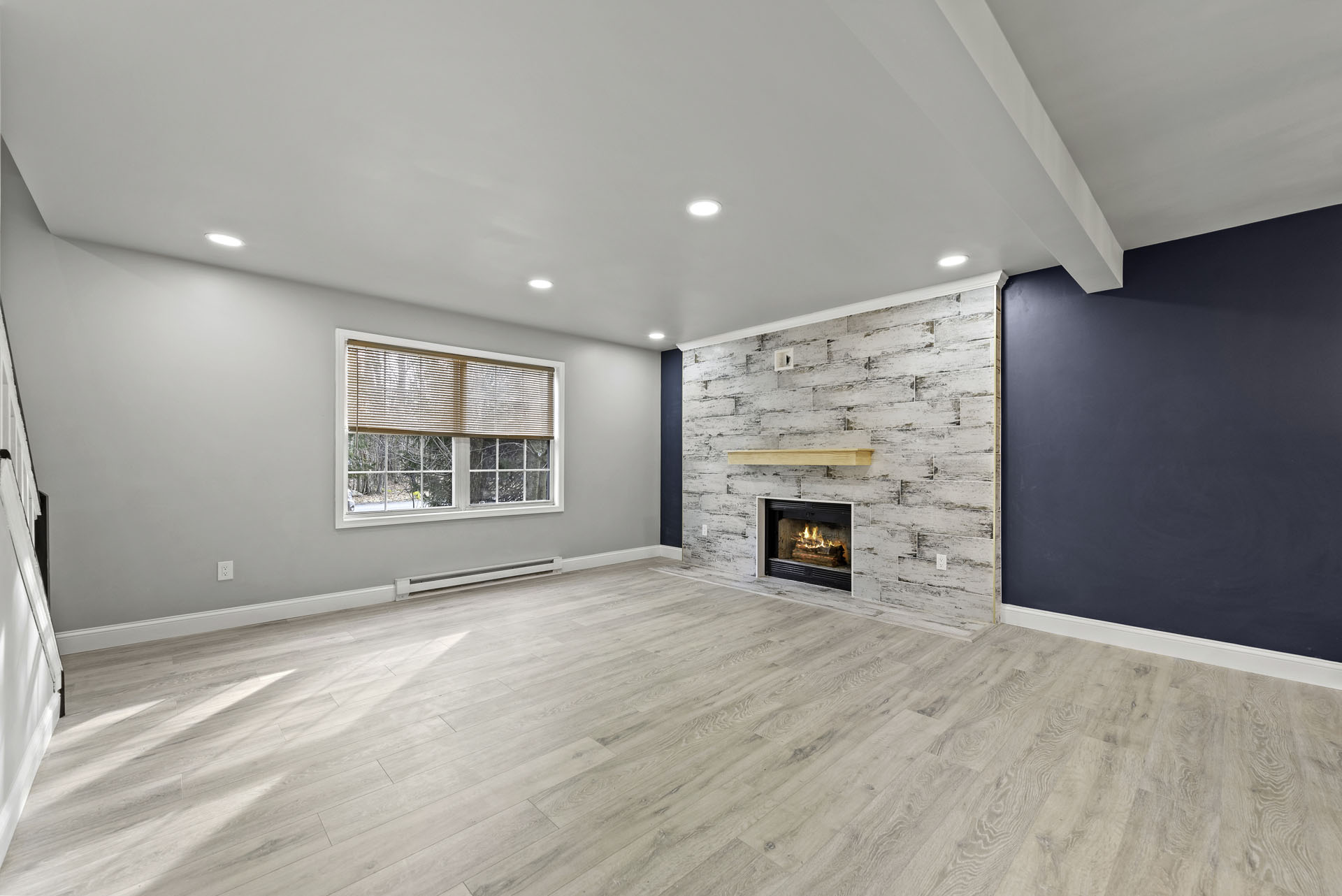 Virtually Staged Image of the inside of a house